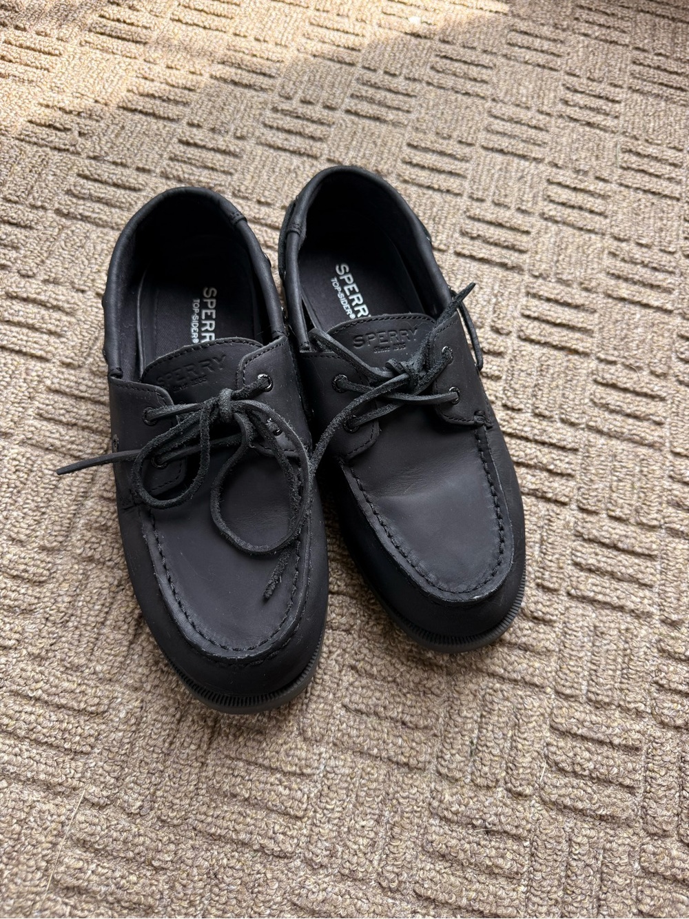 Sperry Women’s Black Classic Boat Shoes